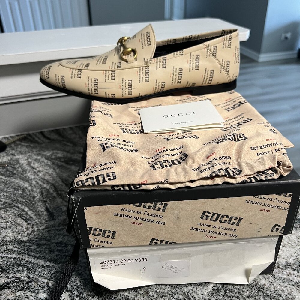 Gucci Leather Horsebit Apollo